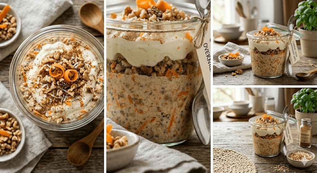 Carrot Cake Overnight Oats: The Dessert You Can Eat for Breakfast